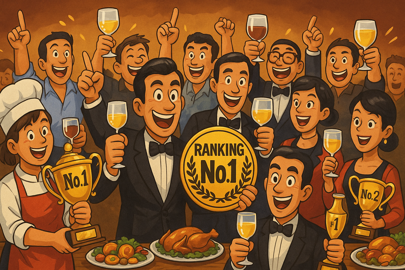 Celebración ranking hostelería